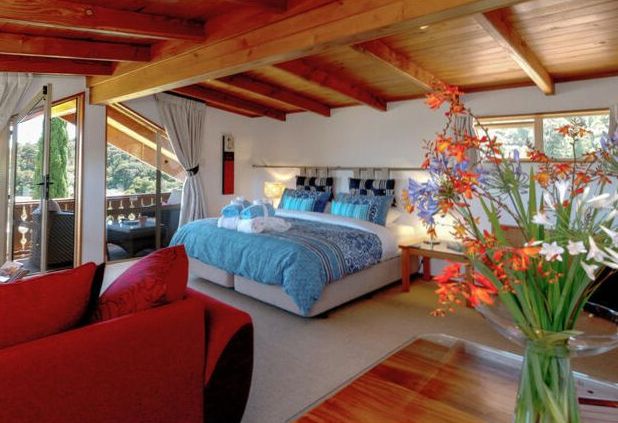 Junior Suite with separate sitting area and picture windows